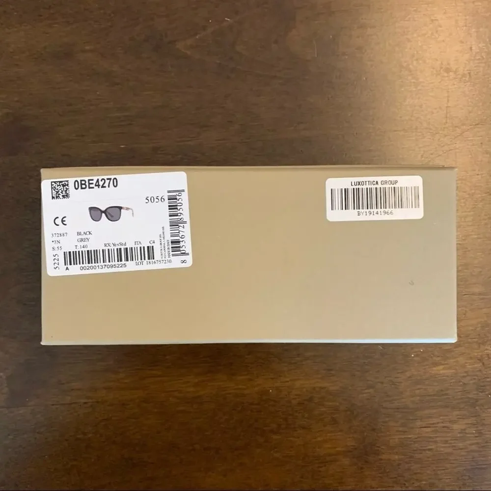Burberry Sunglasses CASE Cardboard Structured Box ONLY